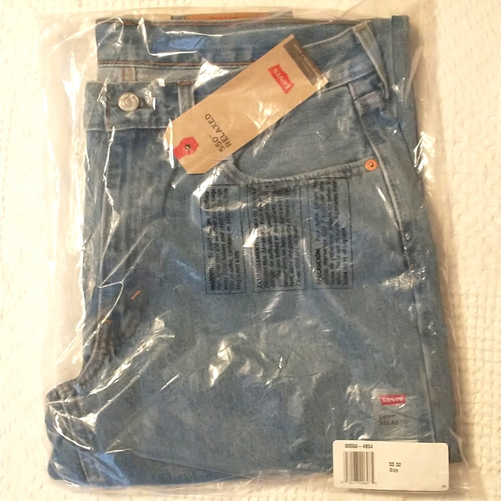 Levi's Men's Relaxed 550 Jeans 33x32
